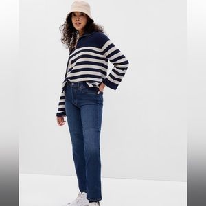 NWT GAP Cheeky Straight High Rise Jeans